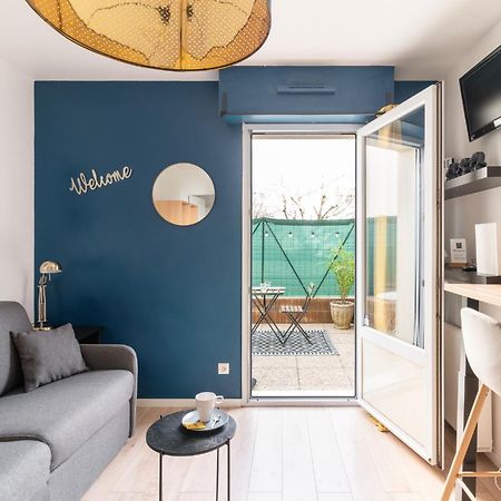 Studio Centre-Ville avec Terrasse et Parking Sécurisé Gratuit Nantes Extérieur photo