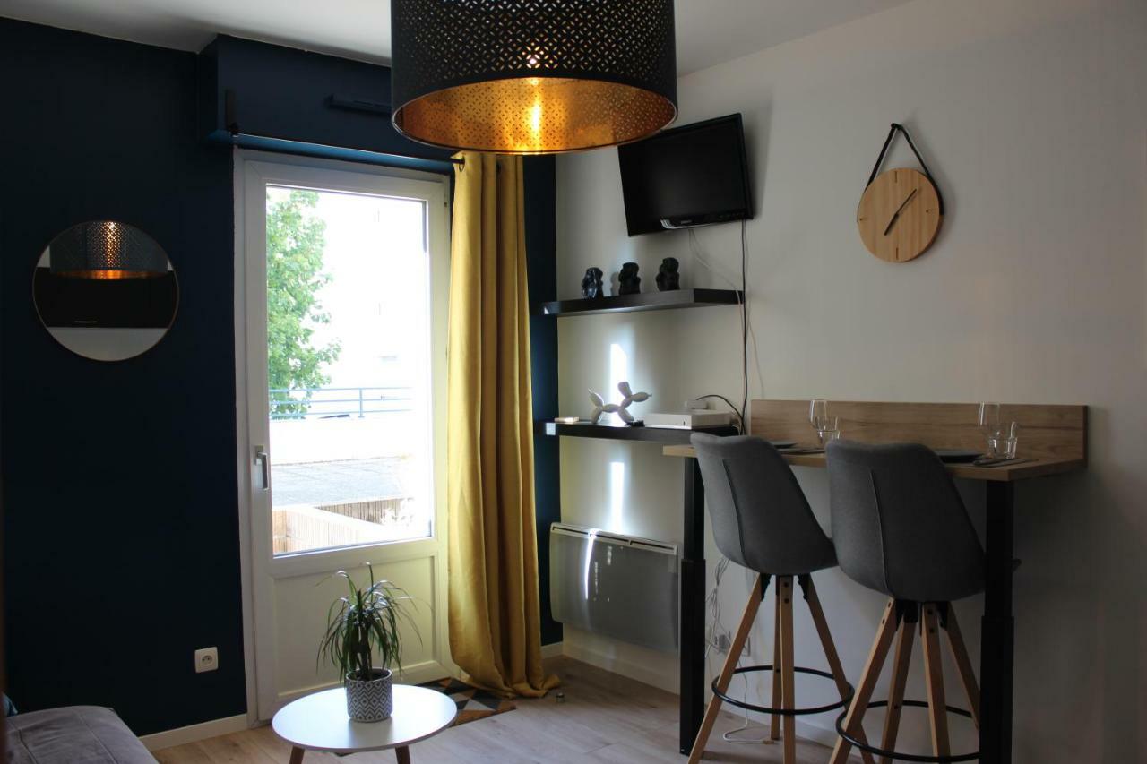 Studio Centre-Ville avec Terrasse et Parking Sécurisé Gratuit Nantes Extérieur photo