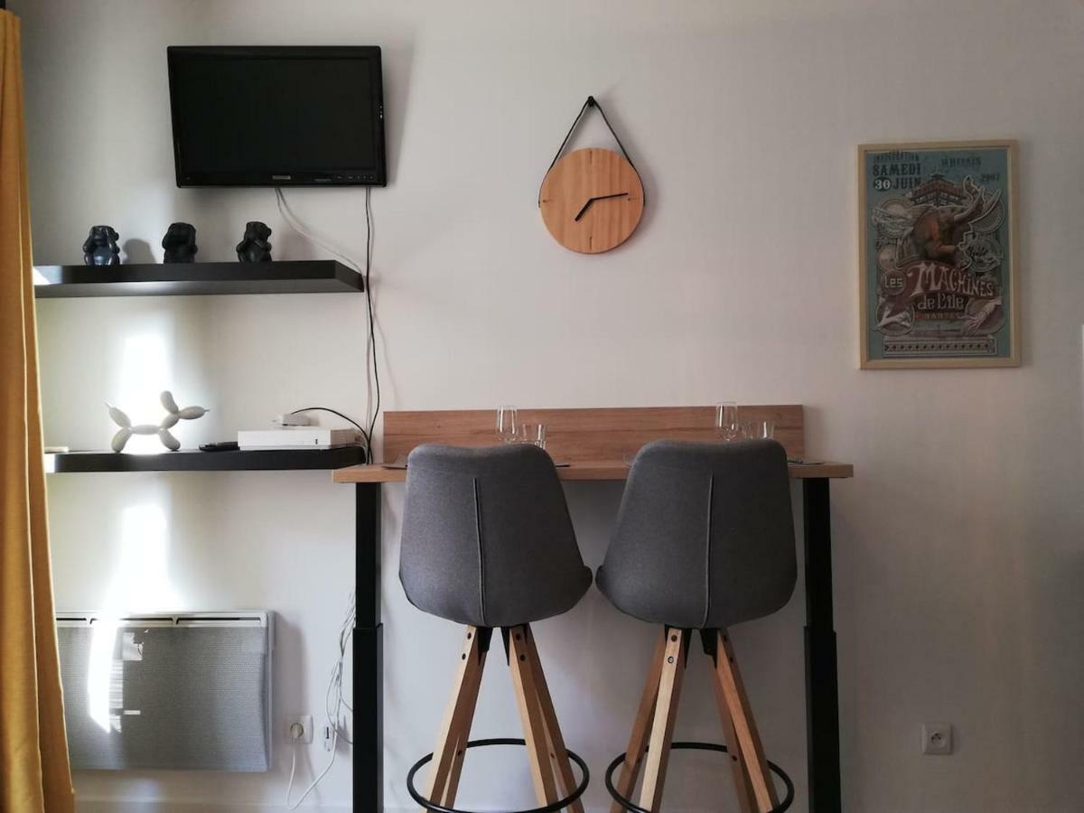 Studio Centre-Ville avec Terrasse et Parking Sécurisé Gratuit Nantes Extérieur photo